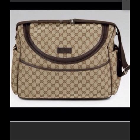 gucci vinyl diaper bag|authentic Gucci diaper bag.